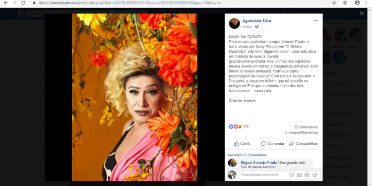Apologia à depravação – Diretor anuncia cena de sexo gay na novela Sétimo Guardião