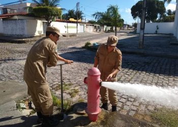 Bombeiros monitoram hidrantes públicos da Região Metropolitana