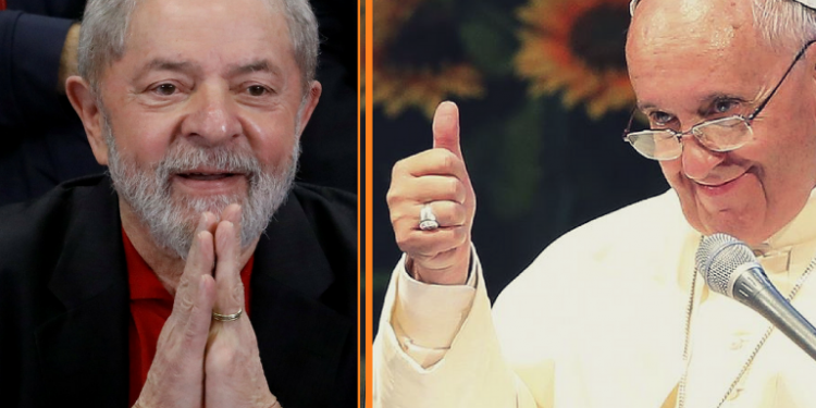 Papa envia carta a Lula e lamenta suas ‘duras provas’