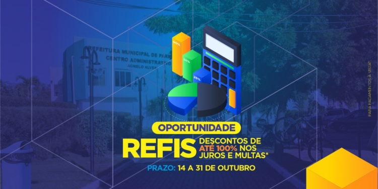 Prefeitura lança Programa de Regularização Fiscal