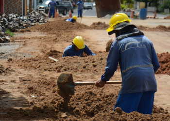 Obras de saneamento se aproximam de 400 km da rede coletora de esgoto instalada