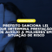 Prefeito sanciona lei que determina prestação de auxílio a mulheres em situação de risco