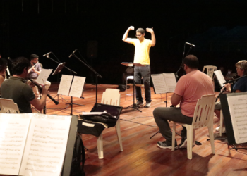 Banda Sinfônica faz ensaio geral para live de comemoração do aniversário da cidade de Parnamirim