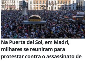 Cidades da Espanha fazem protestos após morte de jovem gay brasileiro