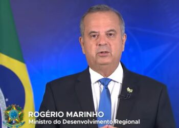 Em pronunciamento em rede nacional de rádio e TV, ministro Rogério Marinho fala a verdade sobre a transposição do Rio São Francisco