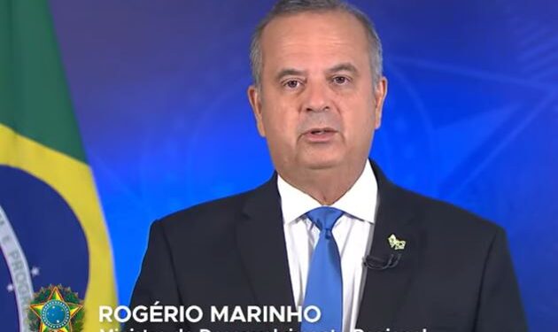Em pronunciamento em rede nacional de rádio e TV, ministro Rogério Marinho fala a verdade sobre a transposição do Rio São Francisco