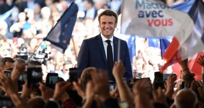 Reeleito, Macron promete unir França e diz que novo mandato não será de continuidade