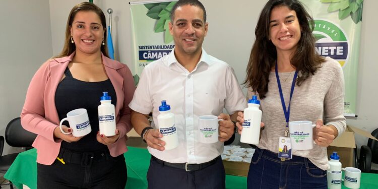 Solenidade lança iniciativas do Programa de Sustentabilidade na Câmara