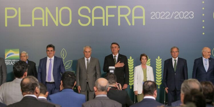 Governo lança Plano Safra 2022/2023 e anuncia R$ 340,8 bilhões para a agropecuária