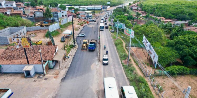 Nova fase da Avenida Felizardo Moura será liberada na próxima segunda-feira (03)