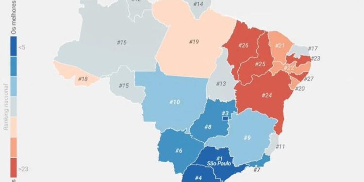Brasil RANKING: RN é o melhor estado do Nordeste e o 17º no Brasil em qualidade de vida