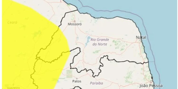 Onda de calor, INMET anuncia alerta para 42 cidades do RN