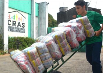 Parnamirim – Semas entrega 8 toneladas de alimentos