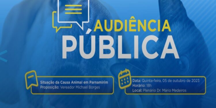 Situação da causa animal será tema de audiência pública nesta quinta-feira (5)