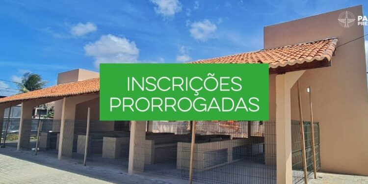 Inscrições para ocupação do Mercado de Cajupiranga foram PRORROGADAS