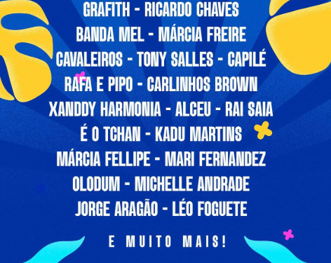 Prefeitura de Natal divulga atrações do Carnaval 2026: Wesley Safadão, Grafith, Alceu Valença, Carlinhos Brown e mais