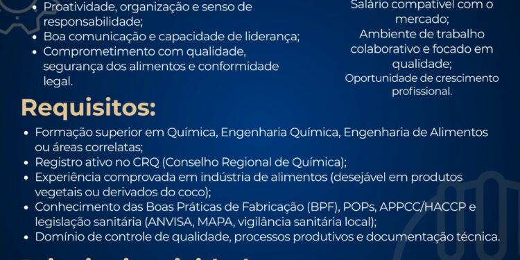 Oportunidade de Emprego