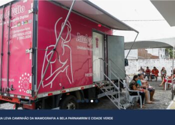 Prefeitura leva Caminhão da Mamografia a Bela Parnamirim, 26 a 28 de janeiro, e Cidade Verde, dias 29 e 30.