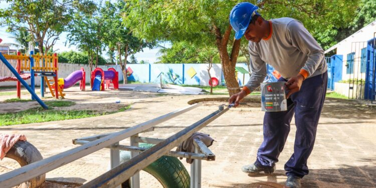 Prefeitura de Parnamirim segue com reformas e melhorias em escolas e CMEIs do município