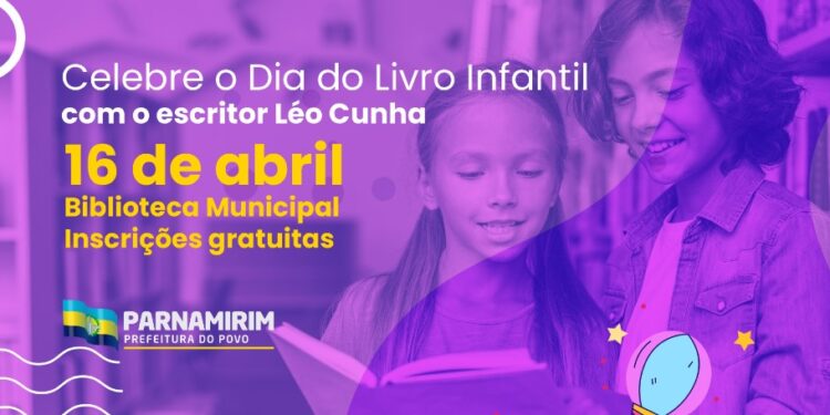 Biblioteca de Parnamirim recebe escritor Leo Cunha em programação especial.