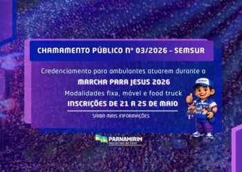 Prefeitura abre credenciamento para ambulantes atuarem durante a Marcha para Jesus 2026