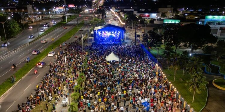 Prefeitura de Parnamirim realizou neste último sábado a maior “Marcha para Jesus” do município.