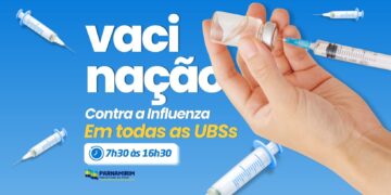 Vacinação contra a gripe é ampliada para toda a população em Parnamirim.