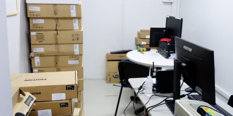 UOUPA de Parnamirim recebe novos equipamentos para implantação do prontuário eletrônico*