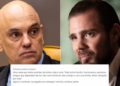 BOMBA: Três dias antes de ser preso, Vorcaro disse a Moraes: “Estamos juntos sempre” e falou em “dívida de vida” 01/09/2026 14h31