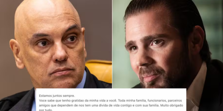BOMBA: Três dias antes de ser preso, Vorcaro disse a Moraes: “Estamos juntos sempre” e falou em “dívida de vida” 01/09/2026 14h31