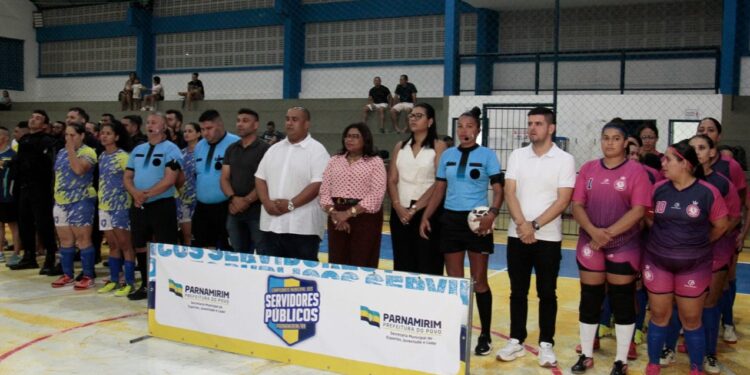 Prefeitura de Parnamirim abre Campeonato Municipal dos Servidores Públicos 2026.